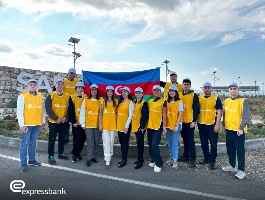 "Expressbank" Ağdamda “Zəfər naminə” ağacəkmə aksiyası keçirib - FOTOLAR